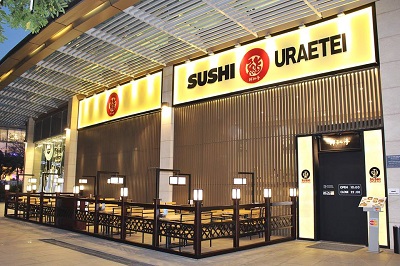 Hệ thống đèn chiếu sáng nhà hàng SUSHI URAETEI